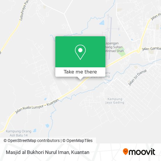 Masjid al Bukhori Nurul Iman map