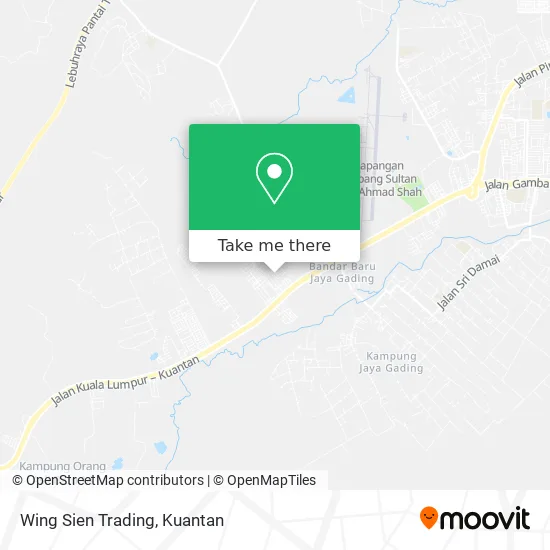 Wing Sien Trading map