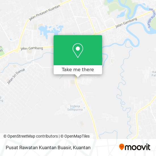 Pusat Rawatan Kuantan Buasir map