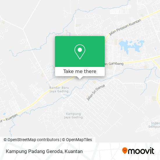 Peta Kampung Padang Geroda