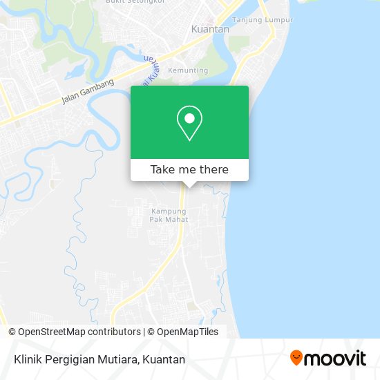Peta Klinik Pergigian Mutiara