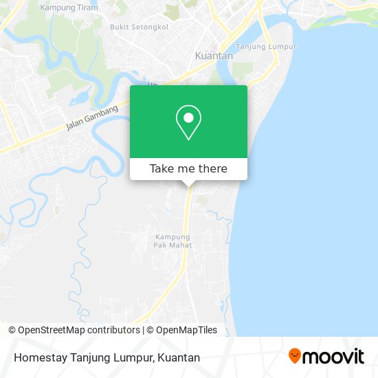 Peta Homestay Tanjung Lumpur
