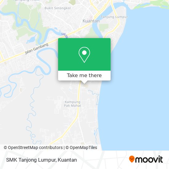 SMK Tanjong Lumpur map