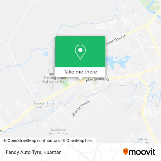 Fendy Auto Tyre map