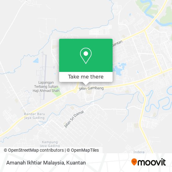 Amanah Ikhtiar Malaysia map