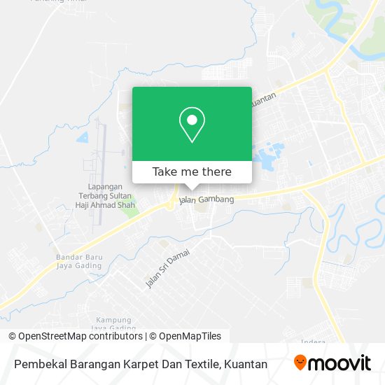 Pembekal Barangan Karpet Dan Textile map