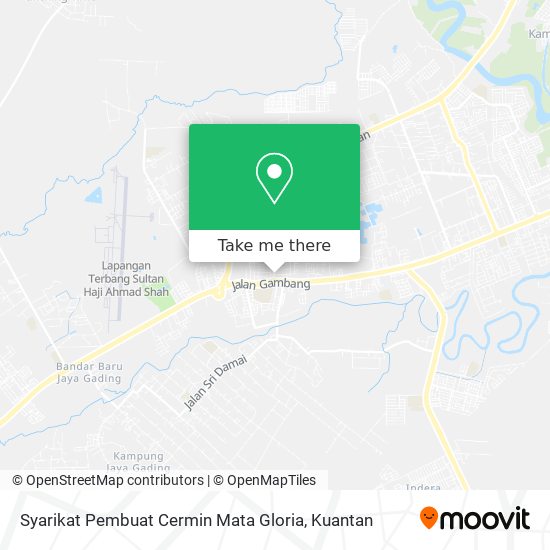 Syarikat Pembuat Cermin Mata Gloria map