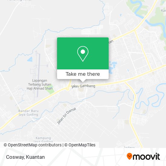 Cosway map