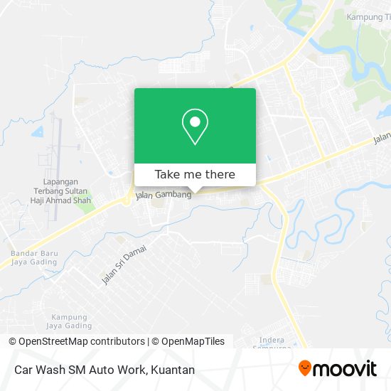 Car Wash SM Auto Work map