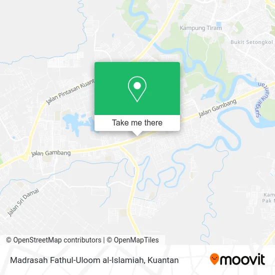 Madrasah Fathul-Uloom al-Islamiah map