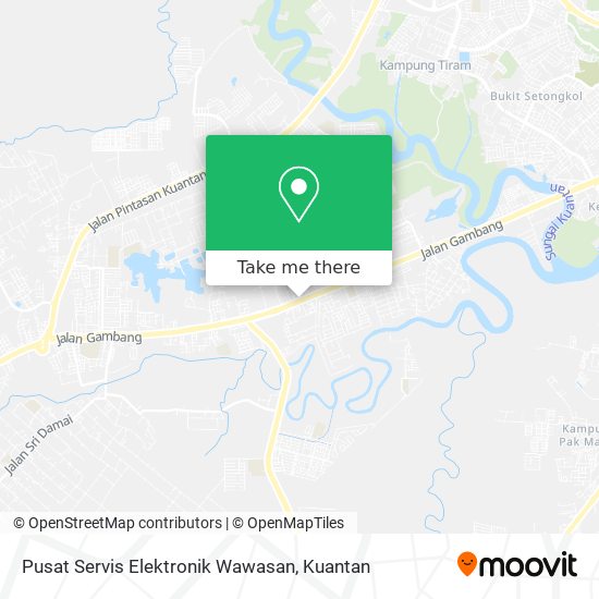 Pusat Servis Elektronik Wawasan map