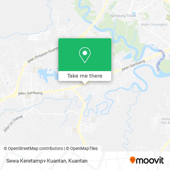 Sewa Keretampv Kuantan map