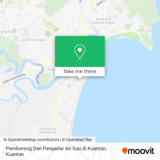 Pemborong Dan Pengedar Air Gau di Kuantan map