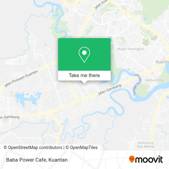 Baba Power Cafe map