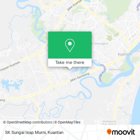 Peta SK Sungai Isap Murni