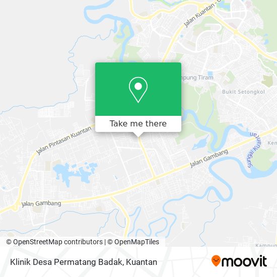 Klinik Desa Permatang Badak map