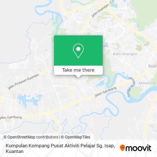 Kumpulan Kompang Pusat Aktiviti Pelajar Sg. Isap map