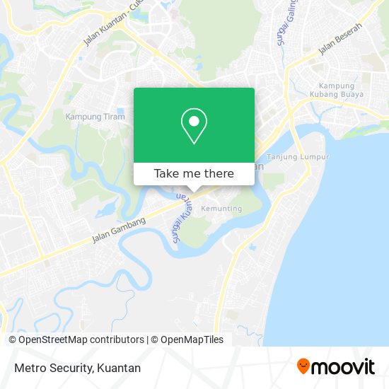 Metro Security map