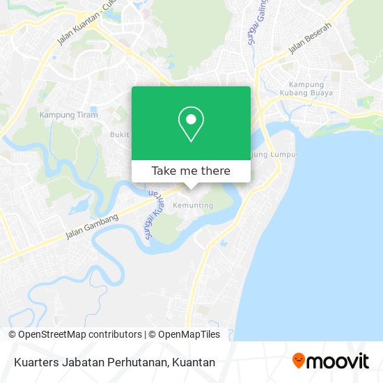 Kuarters Jabatan Perhutanan map