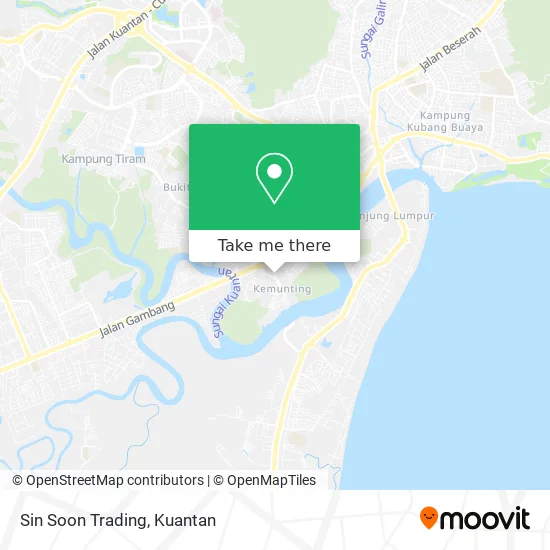 Sin Soon Trading map