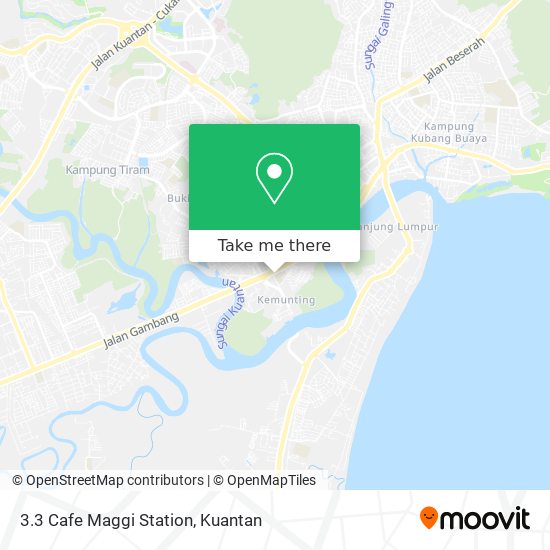 Peta 3.3 Cafe Maggi Station