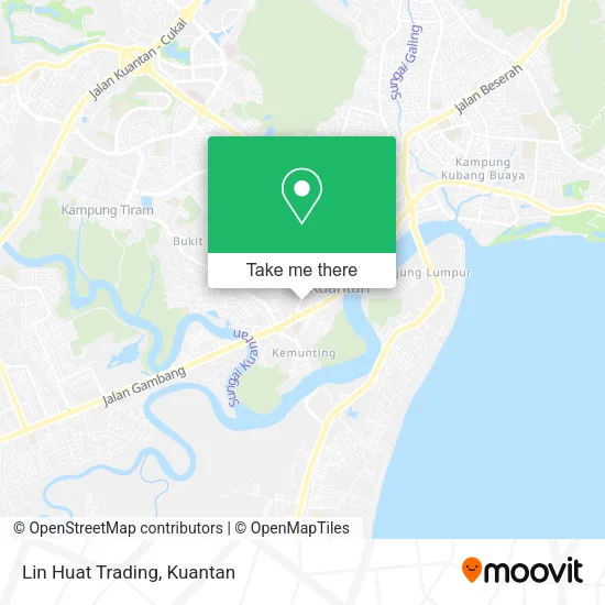 Lin Huat Trading map