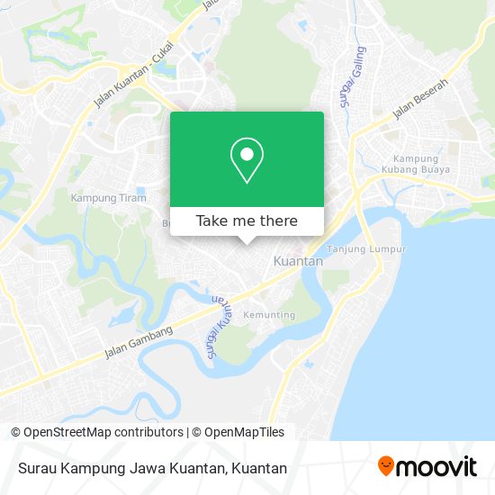 Surau Kampung Jawa Kuantan map