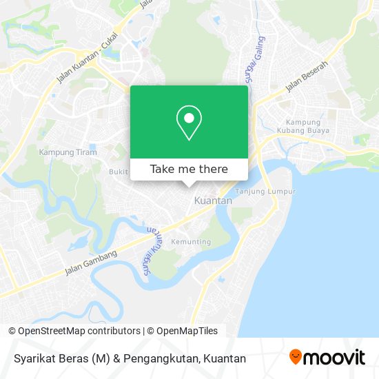 Syarikat Beras (M) & Pengangkutan map