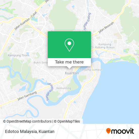 Edotco Malaysia map