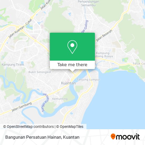 Bangunan Persatuan Hainan map