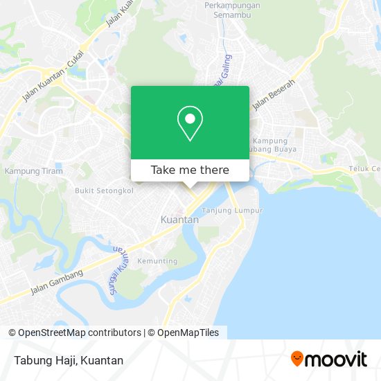 Tabung Haji map