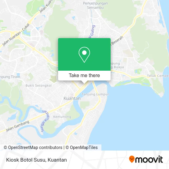 Kiosk Botol Susu map