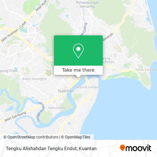 Tengku Alishahdan Tengku Endut map