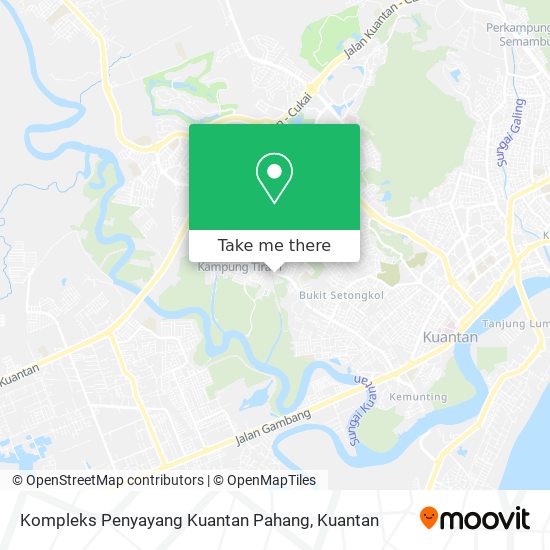 Peta Kompleks Penyayang Kuantan Pahang