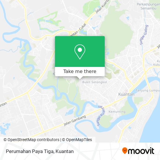 Perumahan Paya Tiga map