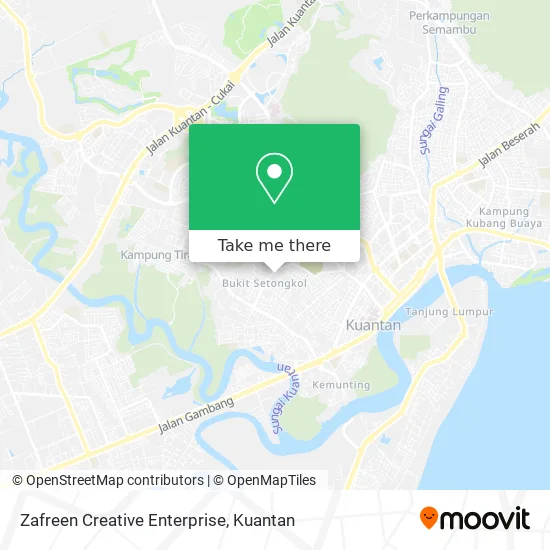 Zafreen Creative Enterprise map