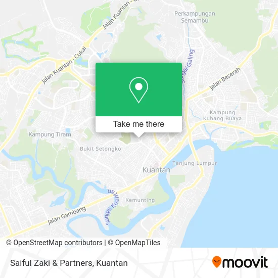 Saiful Zaki & Partners map