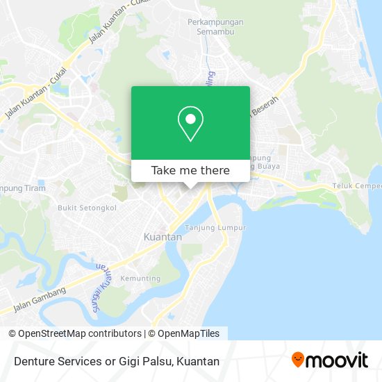 Denture Services or Gigi Palsu map