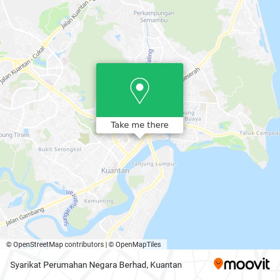 Peta Syarikat Perumahan Negara Berhad