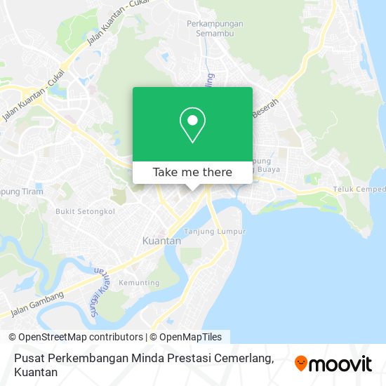 Peta Pusat Perkembangan Minda Prestasi Cemerlang