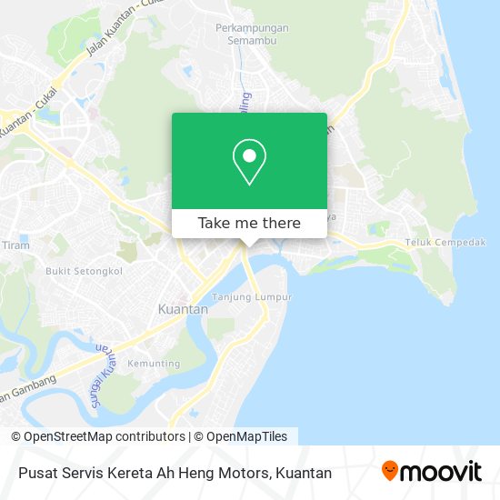 Pusat Servis Kereta Ah Heng Motors map