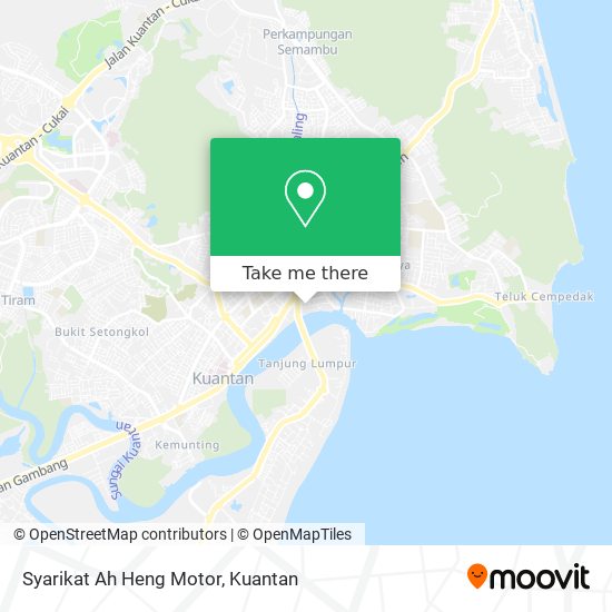 Syarikat Ah Heng Motor map