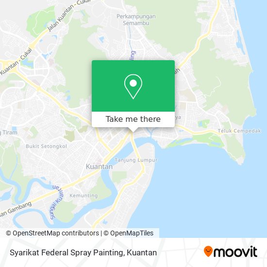 Syarikat Federal Spray Painting map