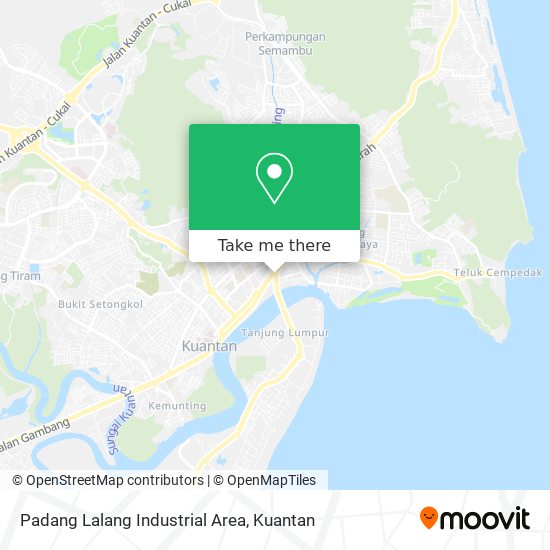Peta Padang Lalang Industrial Area