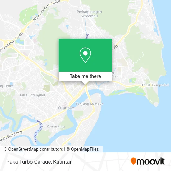 Paka Turbo Garage map