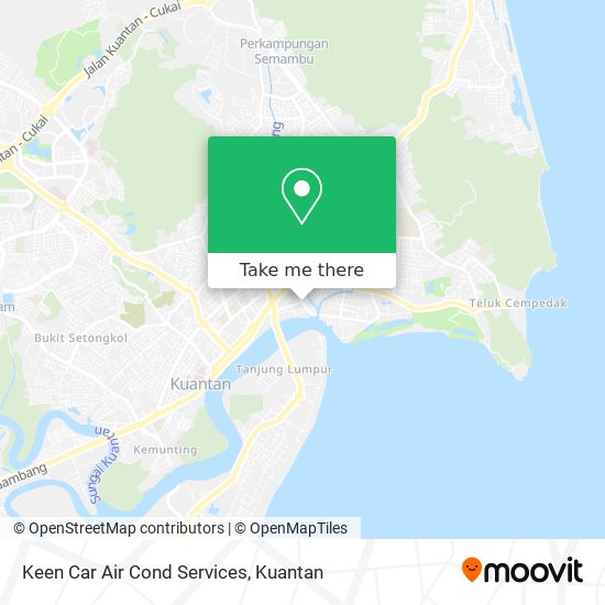 Keen Car Air Cond Services map