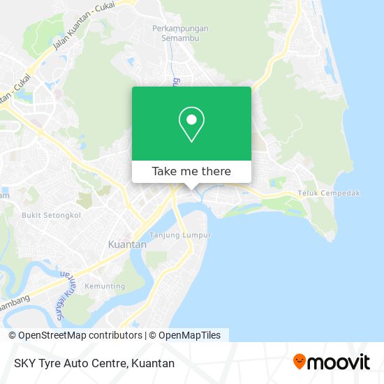 SKY Tyre Auto Centre map