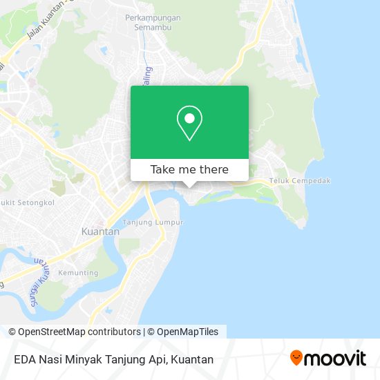 EDA Nasi Minyak Tanjung Api map