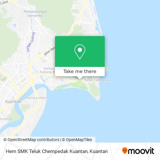Hem SMK Teluk Chempedak Kuantan map