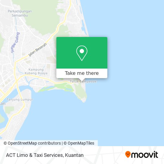 ACT Limo & Taxi Services map
